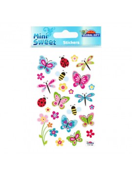 MINISWEET STICKERS 8X12CM 114100 GLOBAL GIFT