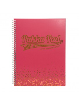 ΤΕΤΡΑΔΙΟ *ΣΠΙΡΑΛ A5 BLUSH ΡΟΖ 200ΣΕΛ. 80GSM PUKKA