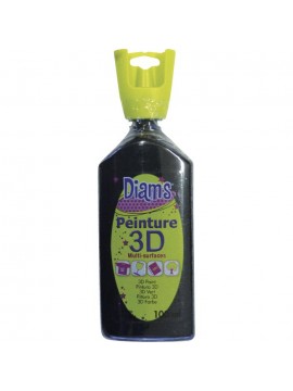 ΧΡΩΜΑΤΑ *3D DIAM'S 100ML GLOSSY BLACK