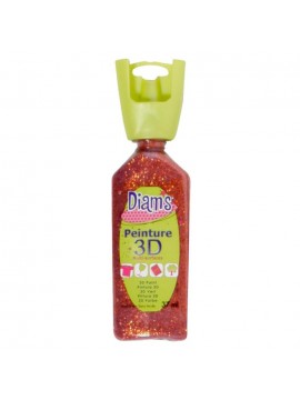 ΧΡΩΜΑΤΑ *3D DIAM'S 37ML GLITTER COPPER