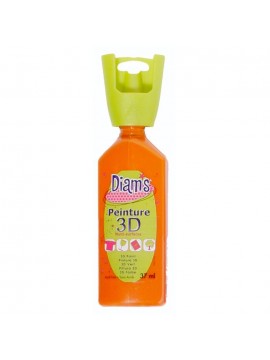 ΧΡΩΜΑΤΑ *3D DIAM'S 37ML BRILLIANT MANDARIN ORANGE
