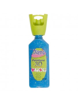 ΧΡΩΜΑΤΑ *3D DIAM'S 37ML AQUA CURACAO