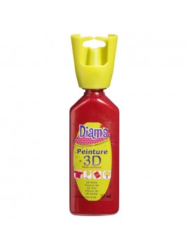 ΧΡΩΜΑΤΑ *3D DIAM'S 37ML PEARLY EMPIRE RED