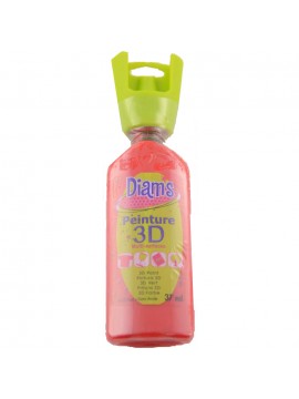 ΧΡΩΜΑΤΑ *3D DIAM'S 37ML BRILLIANT RED POPPY