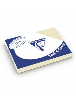 ΧΑΡΤΙ Α4 270G ΧΡΩΜΑ IVORY ΠΑΚΕΤΟ 100 ΦΥΛΛΩΝ CLAIREFONTAINE