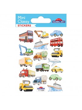 MINI *CLASSY STICKERS 7X10CM 111604 GLOBAL GIFT