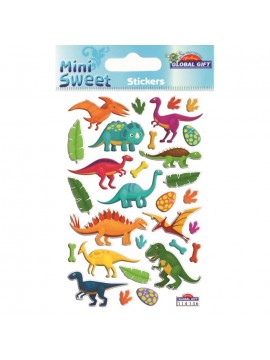 MINISWEET STICKERS 8X12CM 114136 GLOBAL GIFT