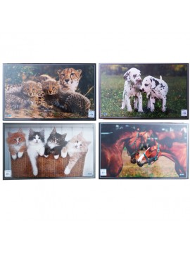 ΣΟΥΜΕΝ PVC 59,8 X 36,5 CM ΑΛΟΓΟ-ΓΑΤΑ-ΣΚΥΛΟΣ-ΛΙΟΝΤΑΡΙ VIQUEL