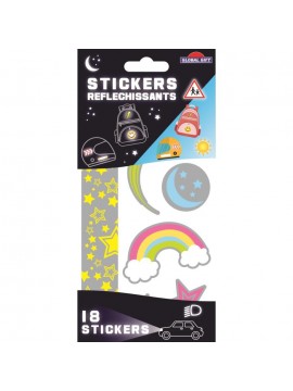 REFLECT *STICKERS 9.5X15CM 195400 GLOBAL GIFT