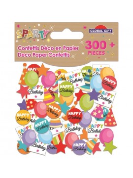 CONFETTIS SPARTY DECO 15GR 362002 GLOBAL GIFT