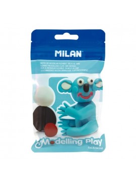 ΠΗΛΟΣ MODELLING PLAY ΑΝ. ΜΠΛΕ 100G ΚΟΥΤΙ 12 ΤΕΜΑΧΙΩΝ MILAN