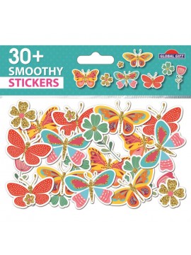 ΑΦΡΩΔΗ ΑΥΤΟΚΟΛΛΗΤΑ SMOOTHY 30 ΤΕΜΑΧΙΩΝ 15Χ8CM 290123 GLOBAL GIFT