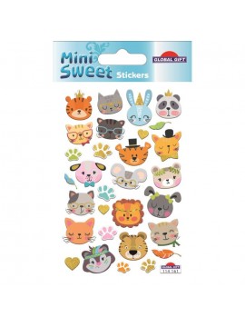 MINISWEET STICKERS 8X12CM 114161 GLOBAL GIFT