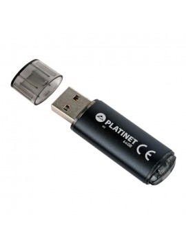 USB STICK 2.0 X-DEPO 64GB ΜΑΥΡΟ PLATINET