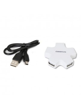 HUB USB 2.0 ΛΕΥΚΟΥ ΧΡΩΜΑΤΟΣ ΜΕ 4 ΥΠΟΔΟΧΕΣ PLATINET