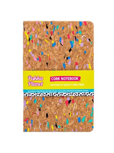 ΣΗΜΕΙΩΜΑΤΑΡΙΟ *A5 PLANET CORK, 160ΣΕΛ. 80 GSM PUKKA