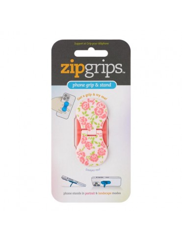 ZIPGRIPS HOLDER KINHTOY, ΣΧΕΔΙΟ PINK FLOWERS THINKING GIFTS