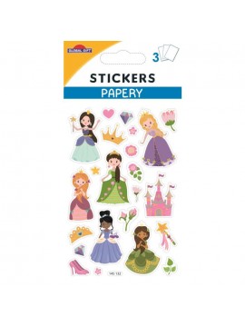 PAPERY STICKERS 8X13CM 145132 GLOBAL GIFT