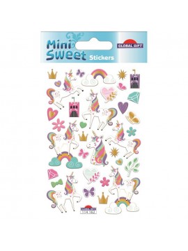 MINISWEET STICKERS 8X12CM 114162 GLOBAL GIFT