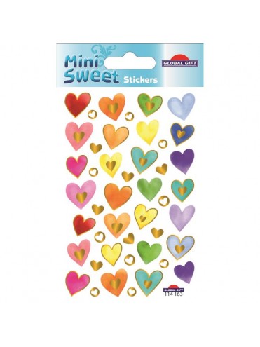 MINISWEET STICKERS 8X12CM 114163 GLOBAL GIFT