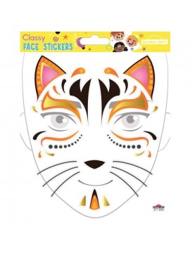 CLASSY FACE STICKERS 15X17CM 211050 GLOBAL GIFT