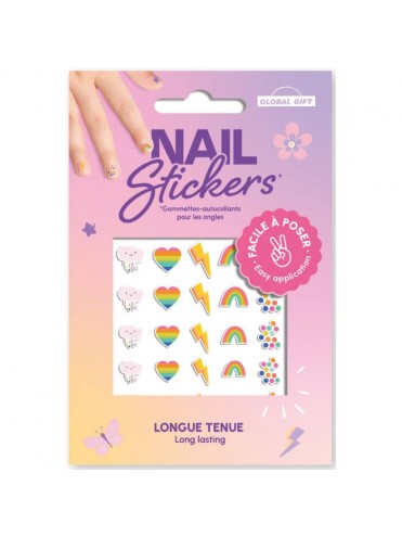 NAILY STICKERS 155001 GLOBAL GIFT