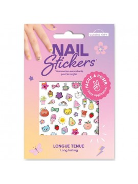 NAILY STICKERS 155004 GLOBAL GIFT