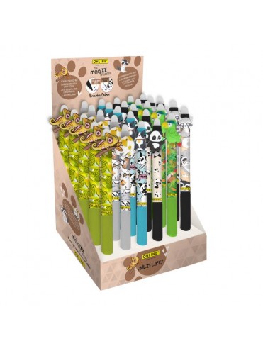 ΣΤΥΛΟ GEL MAGIXX FUN WILD LIFE ΜΕ ΜΕΛΑΝΙ ΜΠΛΕ ΠΟΥ ΣΒΗΝΕΙ (REFILLABLE), 6 ΑΣΟΡΤΙ ΣΧΕΔΙΑ, ΣΤΑΝΤ 30 ΤΕΜΑΧΙΩΝ ONLINE