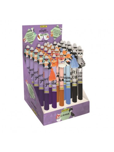 ΣΤΥΛΟ GEL MAGIXX FUN CHARM  ΜΕ ΜΕΛΑΝΙ ΜΠΛΕ ΠΟΥ ΣΒΗΝΕΙ (REFILLABLE), 6 ΑΣΟΡΤΙ ΣΧΕΔΙΑ, ΣΤΑΝΤ 30 ΤΕΜΑΧΙΩΝ ONLINE