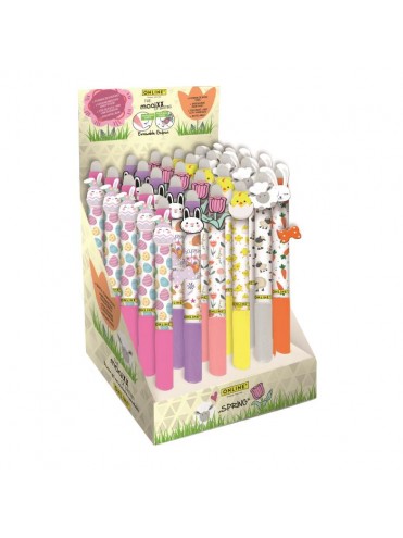 ΣΤΥΛΟ GEL MAGIXX FUN SPRING ΜΕ ΜΕΛΑΝΙ ΜΠΛΕ ΠΟΥ ΣΒΗΝΕΙ (REFILLABLE), 6 ΑΣΟΡΤΙ ΣΧΕΔΙΑ, ΣΤΑΝΤ 30 ΤΕΜΑΧΙΩΝ ONLINE