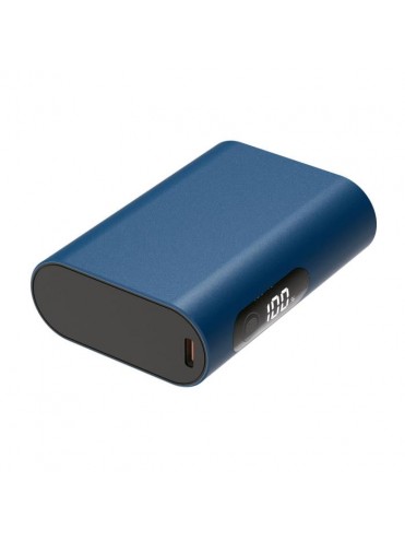 POWER BANK 10000MAH ΜΠΛΕ ΜΕ LCD ΟΘΟΝΗ +  ΚΑΛΩΔΙΟ ΦΟΡΤΙΣΗΣ TYPE-C PLATINET