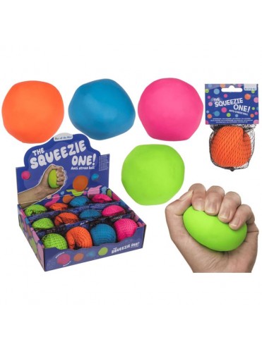 ANTISTRESS ΜΠΑΛΑ 6CM (ΣΕ ΚΑΡΤΕΛΑ ΜΕ ΔΙΧΤΑΚΙ), 4 ΑΣΟΡΤΙ ΧΡΩΜΑΤΑ, ΣΤΑΝΤ 12 ΤΕΜΑΧΙΩΝ BLUE GIFTS