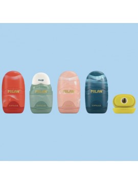 ΓΟΜΑ - ΞΥΣΤΡΑ ΜΟΝΗ CAPSULE LAVA SERIES ΣΤΑΝΤ 16 ΤΕΜΑΧΙΩΝ, 5 ΑΣΟΡΤΙ ΧΡΩΜΑΤΑ MILAN