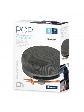 ΗΧΕΙΟ *BLUETOOTH 5.0 5W + ΡΑΔΙΟΦΩΝΟ ΜΕ ΔΙΑΡΚΕΙΑ ΜΠΑΤΑΡΙΑΣ ΕΩΣ 6 ΩΡΕΣ(ΠΕΡΙΕΧ. ΜΠΑΤΑΡΙΕΣ 1200ΜΑΗ) ΧΡΩΜΑ ΜΕΤ. ΑΣΗΜΙ PLATINET