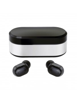 ΑΚΟΥΣΤΙΚΑ *BLUETOOTH ΑΣΥΡΜΑΤΑ ΜΕ ΘΗΚΗ POWER BANK KAI LCD ΟΘΟΝΗ ΦΟΡΤΙΣΗΣ ΧΡΩΜΑ ΜΑΥΡΟ PLATINET