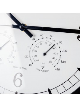 ΡΟΛΟΙ ΤΟΙΧΟΥ ΣΤΡΟΓΓΥΛΟ ΜΕ ΥΓΡΟΜΕΤΡΟ, ΘΕΡΜΟΜΕΤΡΟ ΚΑΙ ΑΘΟΡΥΒΟ ΜΗΧΑΝΙΣΜΟ (ΜΕΓΕΘΟΣ 30 X 30 X 4CM) PLATINET