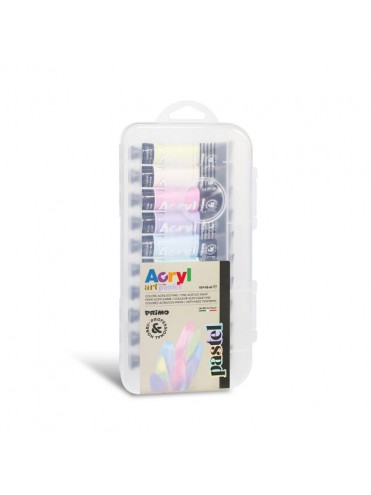 ΑΚΡΥΛΙΚΑ ΧΡΩΜΑΤΑ ΣΩΛΗΝΑΡΙΟ 18ML ΣΕ ΣΕΤ 10 PASTEL ΧΡΩΜΑΤΩΝ CMP