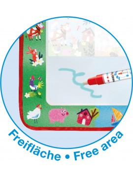 AQUA FUN ΧΑΛΑΚΙ ΖΩΓΡΑΦΙΚΗΣ 32Χ32CM + 1 AQUA ΣΤΥΛΟ EFA
