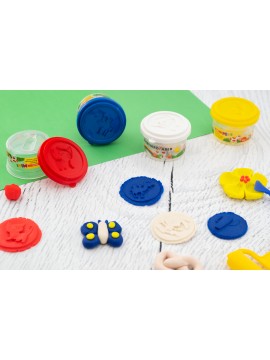 ΠΛΑΣΤΟΖΥΜΑΡΑΚΙΑ ΜΙΝΙ KIDS 4Χ50GR ΒΑΣΙΚΑ ΧΡΩΜΑΤΑ + 2 ΕΡΓΑΛΕΙΑ + 8 ΚΑΛΟΥΠΙΑ EFA