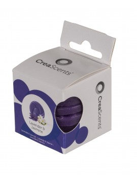 ΑΡΩΜΑΤΙΚΑ ΔΙΣΚΑΚΙΑ LAVENDER AND JASMINE (6 CHIPS ΑΝΑ ΚΟΥΤΙ), 30G 4,5 X 4,5 X 6,5CM, BLUE GIFTS
