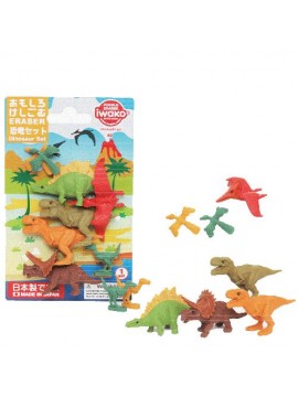 ΓΟΜΑ 3D ΣΕ BLISTER, ΣΧΕΔΙΟ DISNOSAURS IWAKO