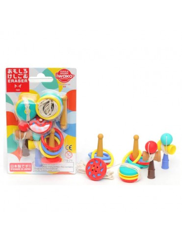 ΓΟΜΑ 3D ΣΕ BLISTER, ΣΧΕΔΙΟ TOY IWAKO