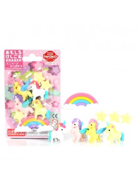 ΓΟΜΑ 3D ΣΕ BLISTER, ΣΧΕΔΙΟ UNICORN AND PEGASUS IWAKO