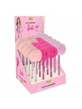 ΣΤΥΛΟ GEL ΜΕ TOPPER POM POM BARBIE  ΜΕ ΜΕΛΑΝΙ ΜΠΛΕ ΠΟΥ ΣΒΗΝΕΙ (REFILLABLE), 3 ΑΣΟΡΤΙ ΣΧΕΔΙΑ, ΣΤΑΝΤ 20 ΤΕΜΑΧΙΩΝ ONLINE