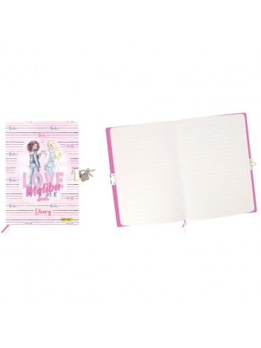 DIARY BARBIE MALIBU Α5 ΜΕ ΚΛΕΙΔΙ, 90ΓΡ, 72ΣΕΛ. ONLINE