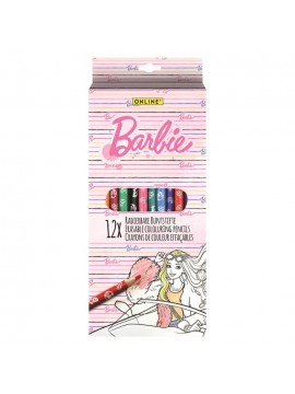 ΞΥΛΟΜΠΟΓΙΕΣ ΜΕ ΓΟΜΑ BARBIE, ΣΕΤ 12 ΧΡΩΜΑΤΩΝ ONLINE