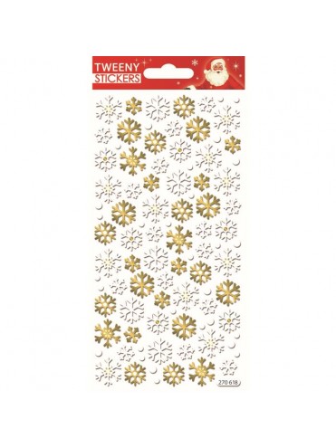 TWEENY CHRISTMAS STICKERS 9X17.5CM 270618 GLOBAL GIFT