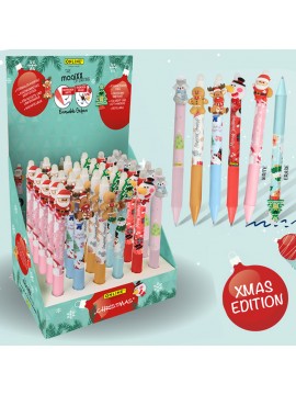 ΣΤΥΛΟ GEL MAGIXX CHRISTMAS  ΜΕ ΜΕΛΑΝΙ ΜΠΛΕ ΠΟΥ ΣΒΗΝΕΙ (REFILLABLE), 6 ΑΣΟΡΤΙ ΣΧΕΔΙΑ, ΣΤΑΝΤ 30 ΤΕΜΑΧΙΩΝ ONLINE
