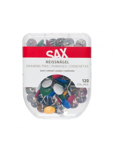 ΠΙΝΕΖΕΣ ΧΡΩΜΑΤΙΣΤΕΣ ΣΕ BLISTER 80 ΤΕΜΑΧΙΩΝ SAX *CN*