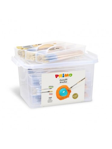 ΠΙΝΕΛΑ ΠΛΑΚΕ ΚΑΙ ΣΤΡΟΓΓΥΛΑ ΣΕΤ 192 ΤΕΜΑΧΙΩΝ CMP